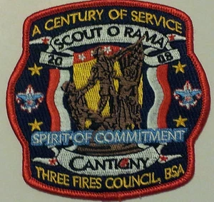 Collectible 2008, Three Fires Council, BSA Scout O Rama, Boy Scout Patch/Badge - Picture 1 of 1