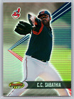 CC Sabathia 2001 Bowman's Best #110 Cleveland Indians Pre-Rookie Card. rookie card picture