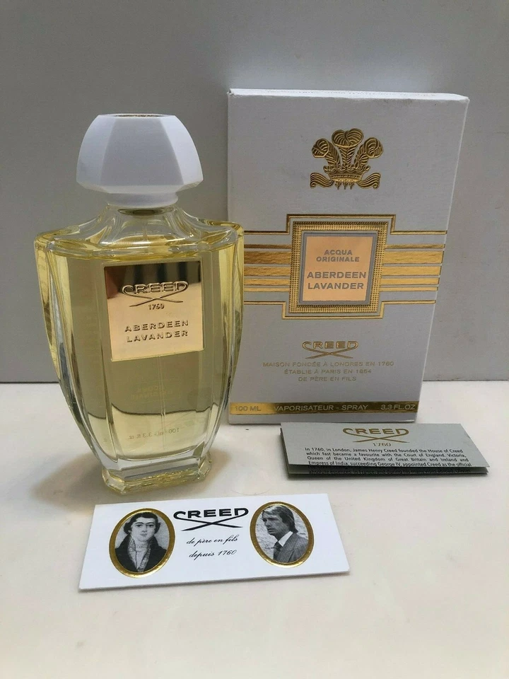 CREED ABERDEEN LAVANDER AQUA ORIGINALE 3,3 oz 100 ml Eau De Parfum Nuevo En Caja Foto 1 de 1
