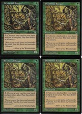 MTG: SKYSHROUD RANGER Tempest COMMON; played, Excellent condition x4