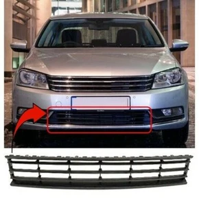Fits VW Passat B7 2011-2014 Front Bumper Grille Lower Centre Black - Picture 1 of 8