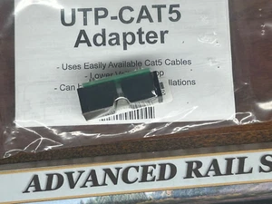 NCE CAB BUS ADAPTER CONVERT RJ12 6 wire to  CAT 5 8 wire -  HO Scale Train DCC - Picture 1 of 3