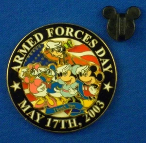 Armed Forces Day 2003 LE Goofy Mickey Minnie Donald Daisy Pin # 21458 - Imagen 1 de 4