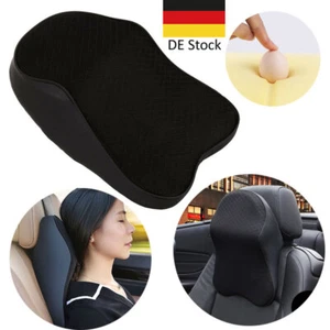 Asiento de coche reposacabezas almohadilla espuma viscoelástica cabezal de viaje soporte para el cuello cojín cojín - Imagen 1 de 12