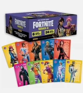 2021 Panini Fortnite Series 3 Hobby Box & Cracked Ice Promo Set.  - Picture 1 of 1