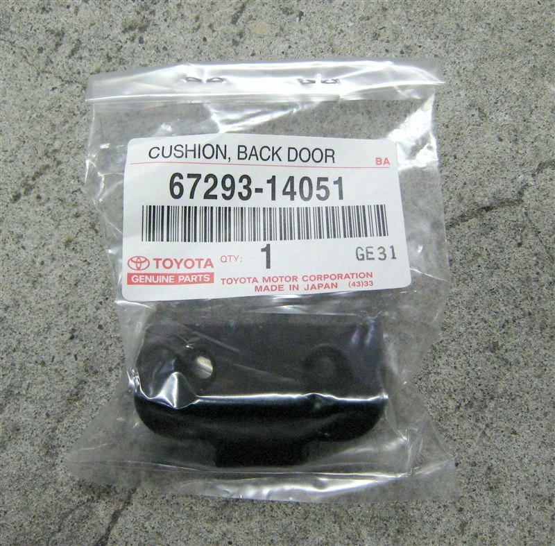Toyota Supra 1993-1998 JDM JZA80 Genuine Back Door Lower Stopper Cushion Set - Image 1 of 3