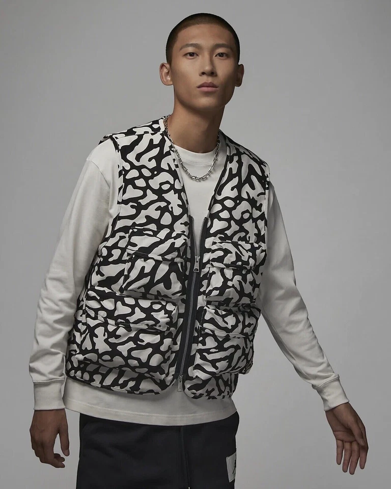 Jordan Flight Heritage Vest - Phantom Men`s Size Large DX9730-030