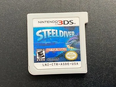 Steel Diver (Nintendo 3DS, 2011) - NOT FOR RESALE - DEMO CART - Image 1 of 2