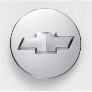 Genuine Chevrolet Chrome Wheel Center Cap w/ Bowtie Logo 2007-2016, 1 cap - Picture 1 of 1