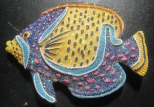 IMÁN NEVERA DISCO FISH 3D SELLADO - Imagen 1 de 1