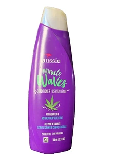 Aussie Miracle Waves Shampoo + Conditioner 12.1 fl oz (360ml) - Picture 1 of 5