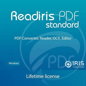 Readiris PDF 22 Standard - World Class PDF Manager - Lifetime license for 1 PC - Picture 1 of 4