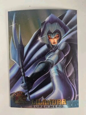 1995 Fleer Marvel X-men Super Villain Lilandra #53 Card -- We Combine Shipping  - Image 1 of 2