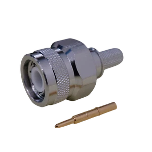 TNC Stecker LMR-240 Stecker Zeiten Mikrowelle Lötzinn Crimp TC-240-TM-X Albaloy - Bild 1 von 7