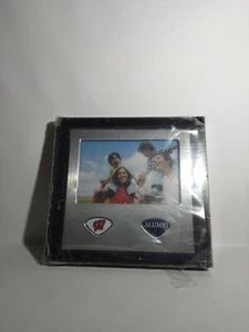 Wisconsin Badgers College Alumni Picture Frame for 3.5x5.5 Photo - Picture 1 of 5