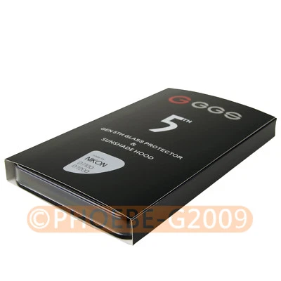 GGS 5th Glass LCD Screen Protector and Sunshade Hood for Nikon D7100 D7200 - Image 1 of 4