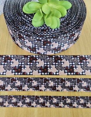 Cinta de grosgrain de Mickey Mouse de 5/8, 7/8 y 1,5" (1 año) Disney Buffalo Safari a cuadros Foto 1 de 2