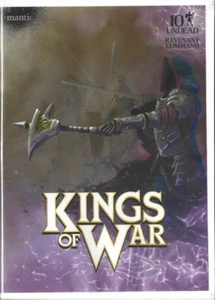 MANTIC GAMES KINGS OF WAR UNDEAD REVENANT COMMAND 10 FIGURINES PLASTIQUE - Imagen 1 de 2