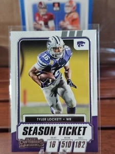 2021 Panini Contenders Draft Picks Tyler Lockett - Season Ticket - Seahawks- #40 - Picture 1 of 2