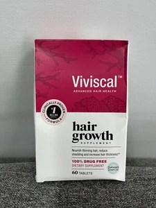Viviscal Hair Growth Supplements 60 count Women Grow Thicker Fuller Hair 07/2027 - Picture 1 of 3