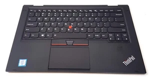 Lenovo ThinkPad X1 Yoga LCD Palmrest Keyboard W Touchpad SB30K59264 00JT863 - Picture 1 of 4