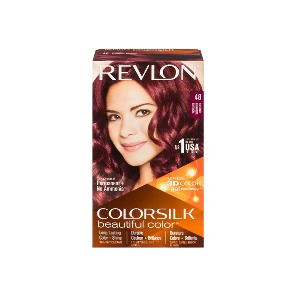 Revlon Colorsilk Permanent Haarfarbe - Burgundy 48 - Bild 1 von 1