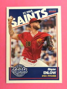 2023 Choice, St. Paul Saints - BLAYNE ENLOW - Picture 1 of 1