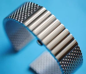 Luxus, Uhrenarmband mit Butterflyschliesse 20 22 24mm Staib Made in Germany / 98 - Picture 1 of 7