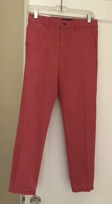 Polo Ralph Lauren Boys Size 12 Nantucket Red Flat Front Chino Pants - Image 1 of 4