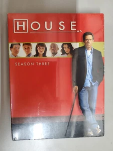 House MD The Complete Season Three 3 (5-DVD Disc Set) BRAND NEW SEALED - Picture 1 of 2