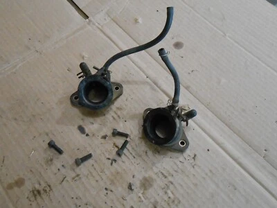 Yamaha Virago 500 XV 500 83 1983 Carburador Admisión Botas Colector Abrazaderas Foto 1 de 2