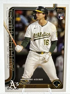 2025 Topps Update Nick Kurtz #US197 Rookie Debut RC Rookie of the Year Athletics - Picture 1 of 4