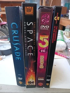 Space: Above and Beyond Rare OOP, Babylon 5,& Chinese 4th,Crusade, 4 Movie Lot  - Picture 1 of 5