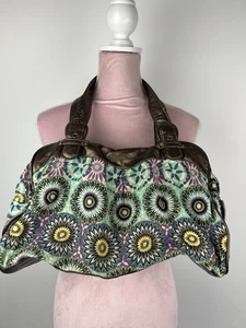 Vintage Y2K New Look Mandala Print Shoulder Bag 15x10” Boho Festival - Picture 1 of 14