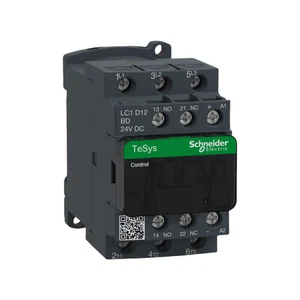 New Schneider Contactor LC1D12BD: 3-Phase 3 NO, 124VDC Coil, New in Box - Picture 1 of 2