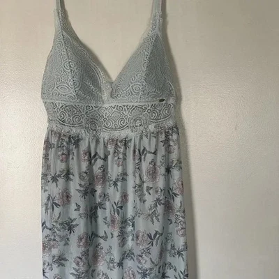 Jessica Simpson Sheer Lacy Nighty lightly Padded Bra MEDIUM MSRP $42 NEW w TAGS Foto 1 de 4