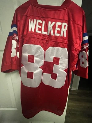 Camiseta Wes Welker #83 New England Patriots cosida Reebok 50 aniversario talla 48 Foto 1 de 4