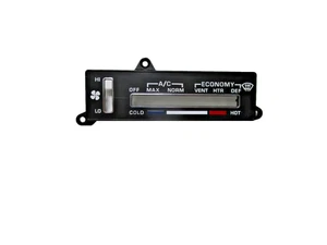 1980-1982 CORVETTE NEW HEATER & AIR CONDITION CONTROL FACE PLATE - Picture 1 of 1