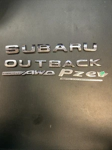 2010-14 Subaru Outback Trunk Hatch Emblem Badge Logo - Picture 1 of 13