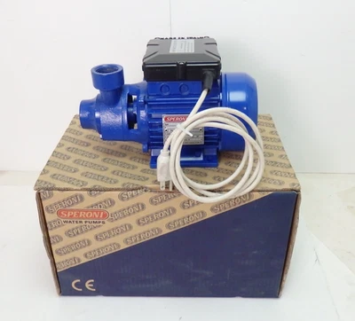 Speroni Booster KPM 50 Water Pump -  554 GPH, 0.5 HP, 1in. Ports –  110/220 Volt - Image 1 of 4