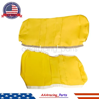 Yellow Seat Cover Fits John Deere Gator Bench XUV HPX 625i 825i 855D 855D S4 Foto 1 de 4