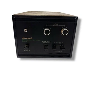 amplificatore base stereo compatto stato solido vintage SANSUI BA-60 Giappone - Foto 1 di 6