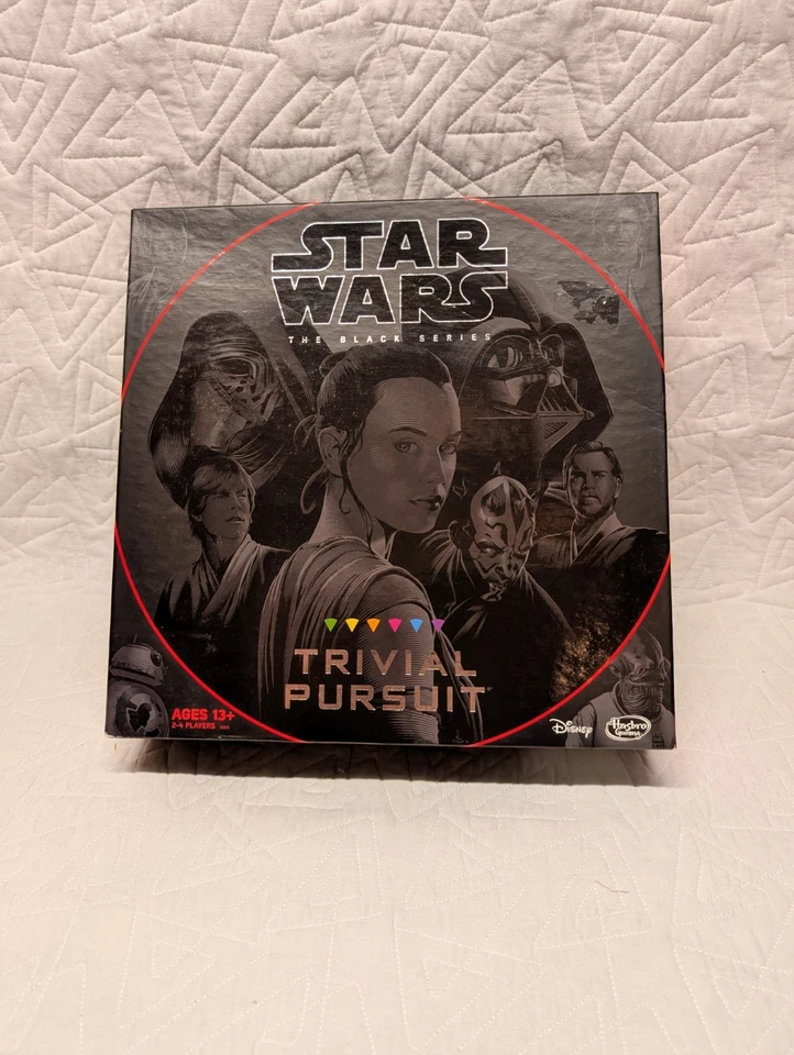 NEW Trivial Pursuit Star Wars The Black Series Edition Board Game Hasbro - Image 1 of 4