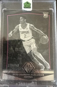 2018-19 Panini Majestic Shai Gilgeous-Alexander #229/249 (RC) OKC Thunder MVP - Foto 1 di 2