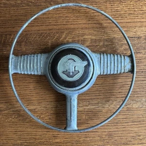 1946 1947 1948 PONTIAC STEERING WHEEL HORN RING - Picture 1 of 2
