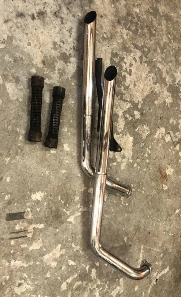 Silenciador de tubos de escape Honda Shadow VT750 2004-2009 Aero COBRA Foto 1 de 4