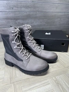Sorel Women 10.5 Emelie II Lace Up Boots Quarry/Grill WP Zip Nl4326-052 New In B - Picture 1 of 16
