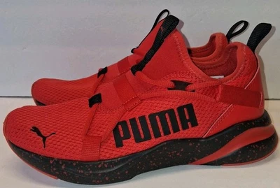 PUMA Softride Rift Jr Sneakers High Risk Red/Black 387097-01 Kids Size 6C - Image 1 of 4