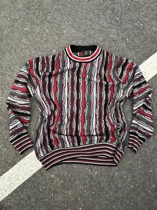 Vintage 90’s F/X Fusion Crewneck Sweater (Sz Mens Large) Coogi Style - Picture 1 of 6