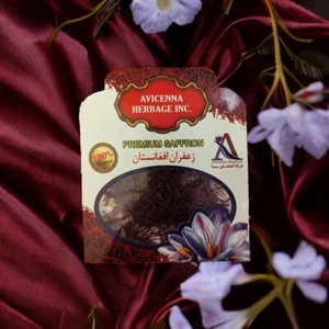 Premium Grade Saffron Negin-100% Natural_1 Gram Avicenna Herbage-READ DESCRIP. - Picture 1 of 4